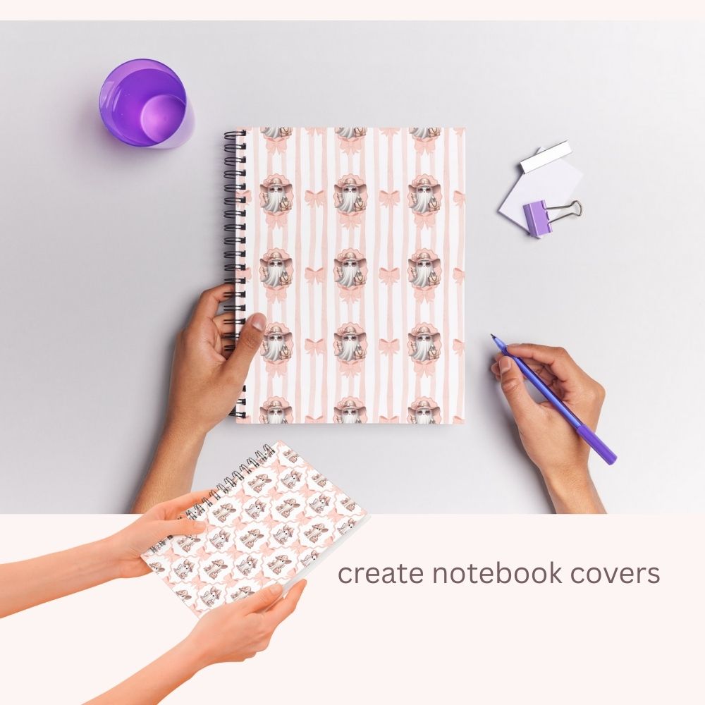 Elegant Ghost Seamless Digital Pattern Paper Bundle