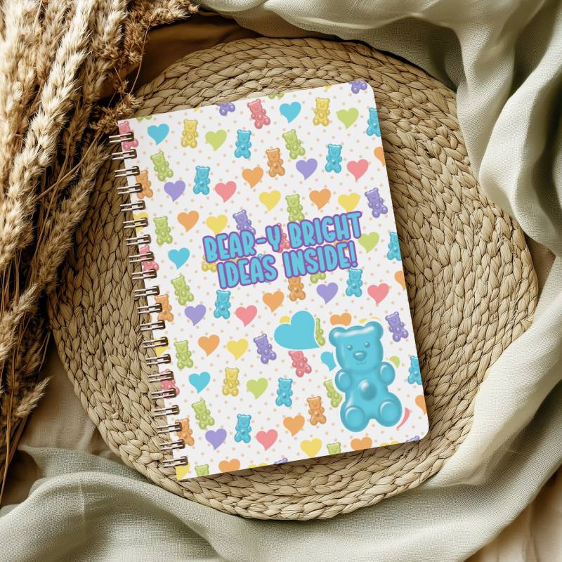 Gummy Candy Digital Lined & Dotted Grid Notebook PDF