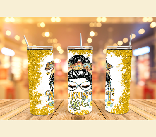 August Girl Stainless Steel Tumbler Cup