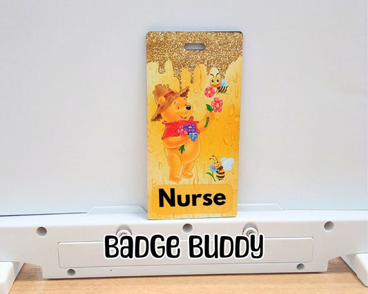 Honey Bear Badge Buddy