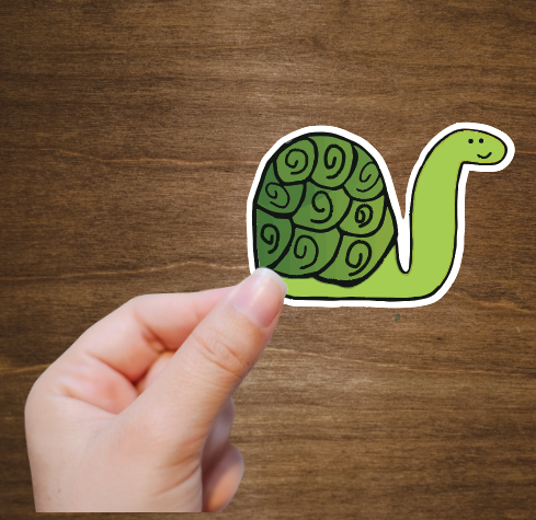 Turtle Vinyl Sticker Decal