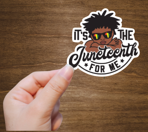 Juneteenth Vinyl Sticker Decal