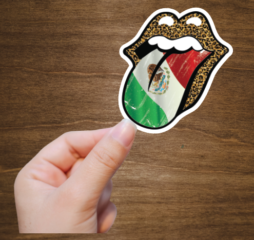 Mexico Vinyl Sticker Label