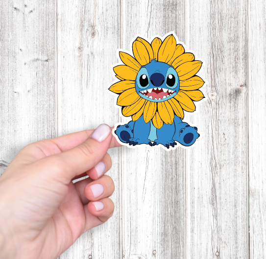 Stitch Vinyl Sticker Decal