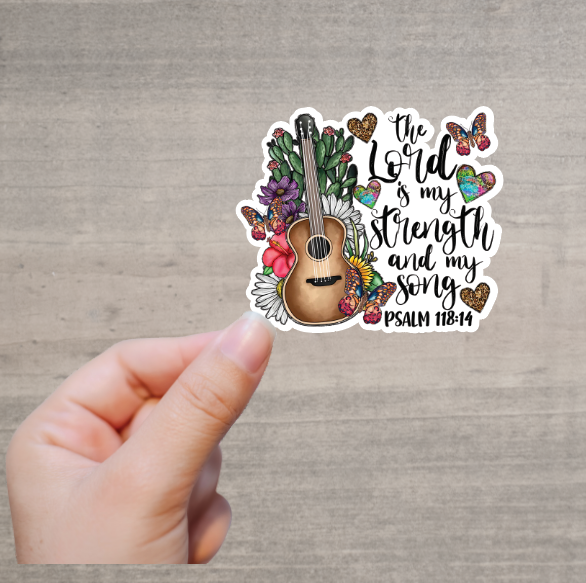 Lord Strength Vinyl Sticker Decal