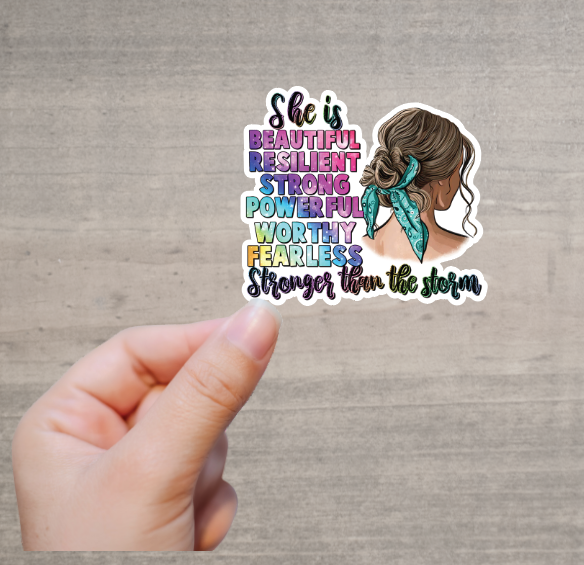 Positive Quote Vinyl Sticker Decal