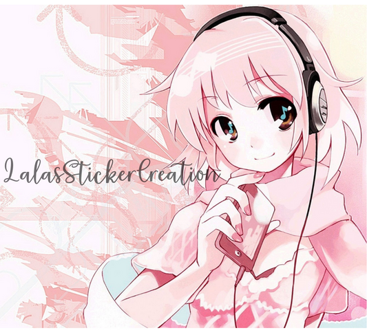 Bundle Anime Girl Designs 20oz Skinny Tumbler Wrap PNG Digital Download