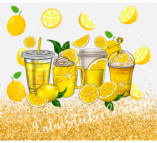 Fruit iced Drink Bundle of 3 20oz Tumbler Wrap PNG Digital Download