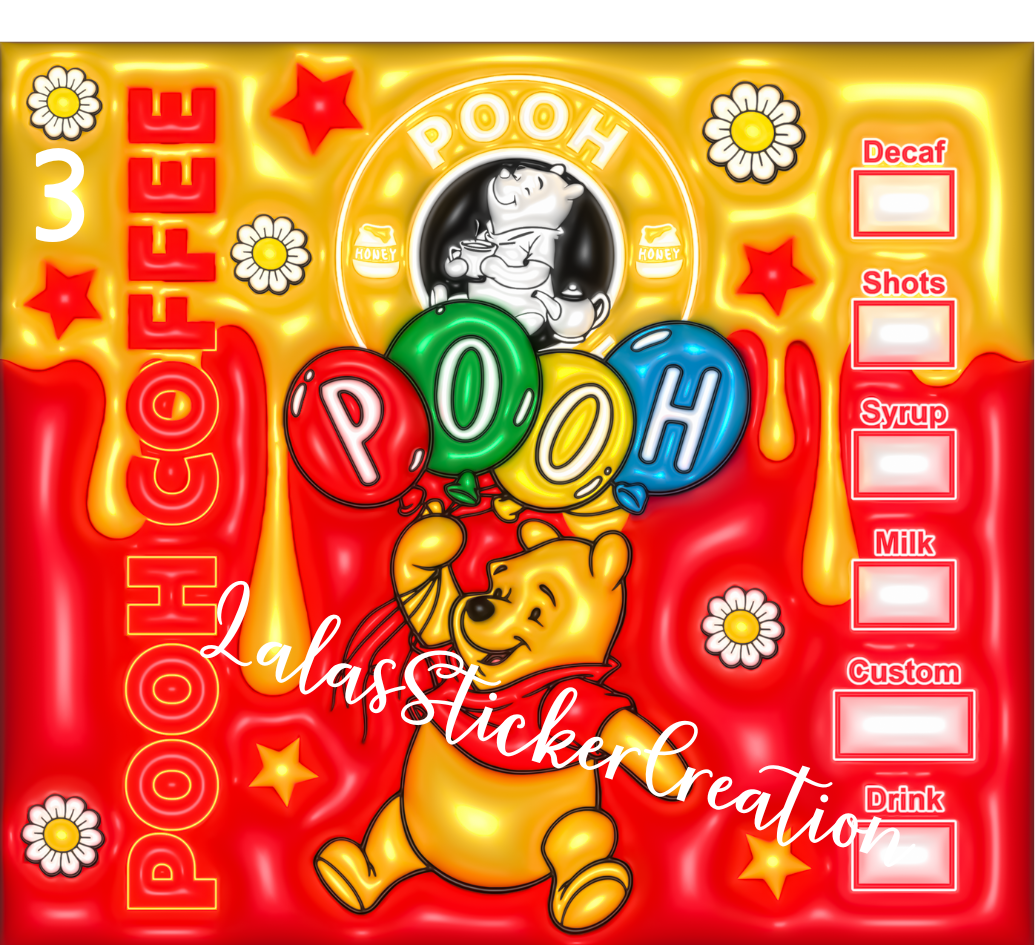 POFR Bundle of 5-20oz Skinny Tumbler Wrap PNG Digital Download