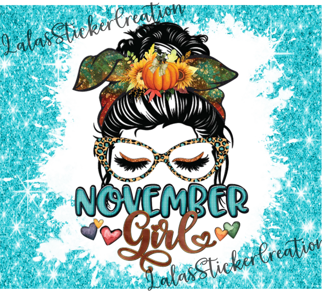 Messy Mom Bun Bundle of 9 20oz Tumbler Wrap PNG