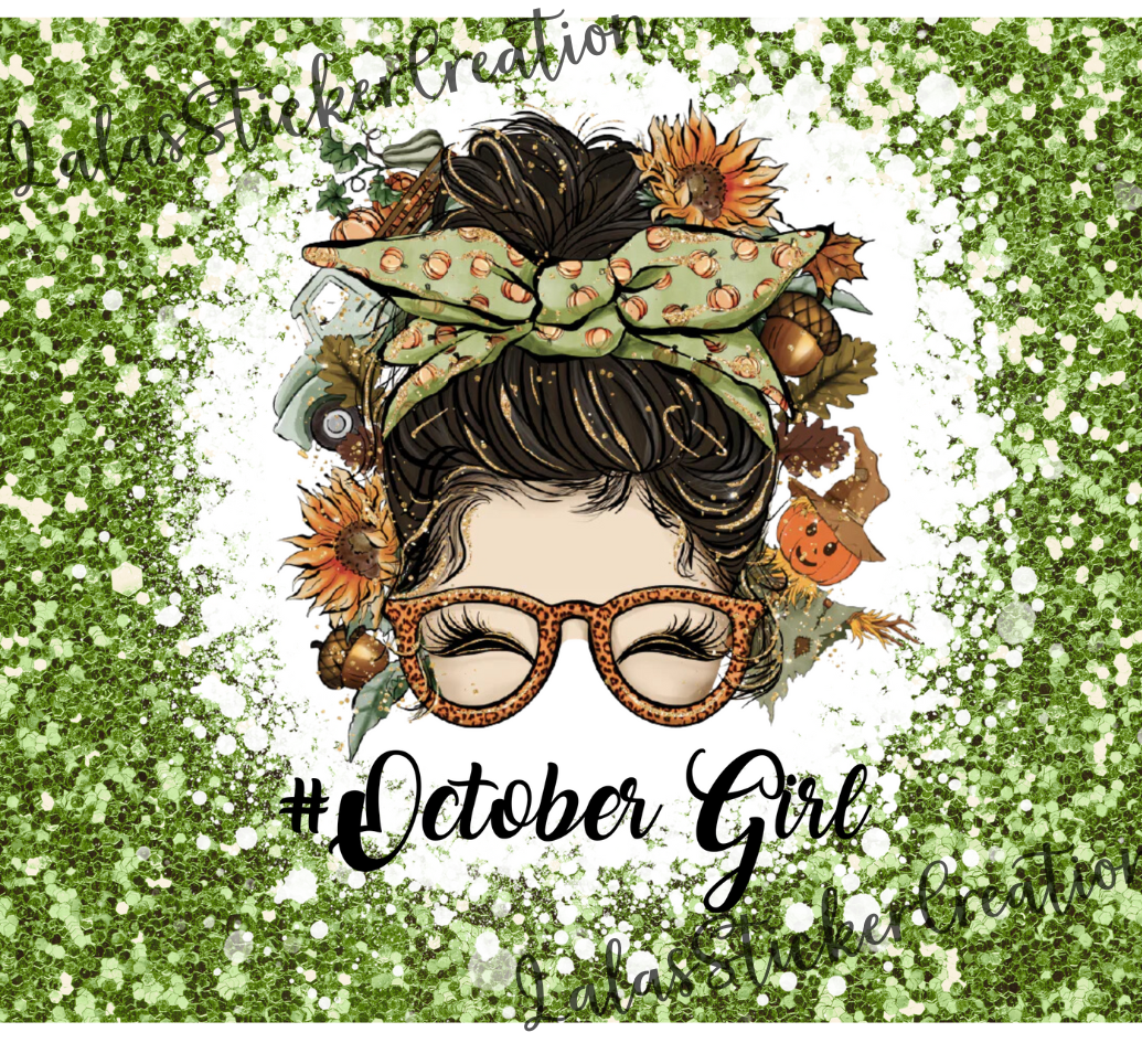 Messy Mom Bun Bundle of 9 20oz Tumbler Wrap PNG