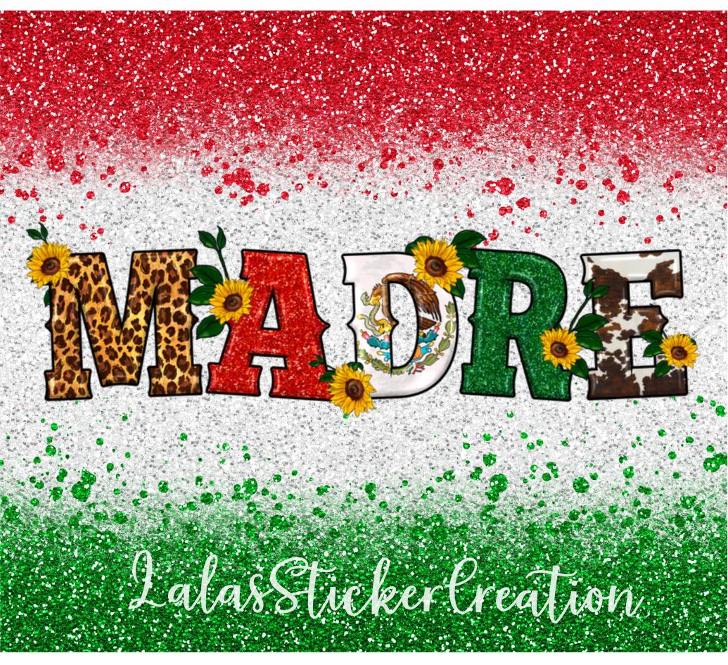 Mexico Designs Bundle of 4 20oz Tumbler Wrap PNG