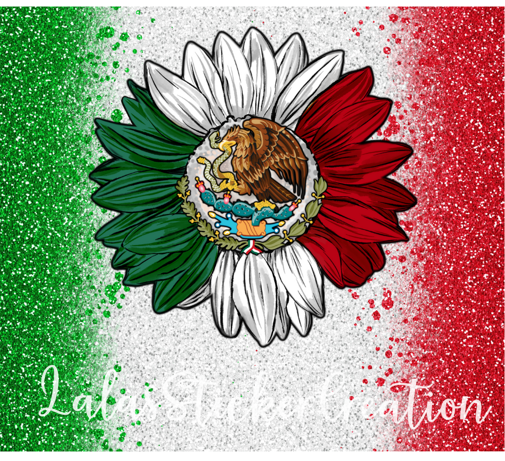 Mexico Designs Bundle of 4 20oz Tumbler Wrap PNG